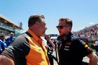 Zak Brown le apuntó a Horner: "La F1 está mejor sin él"