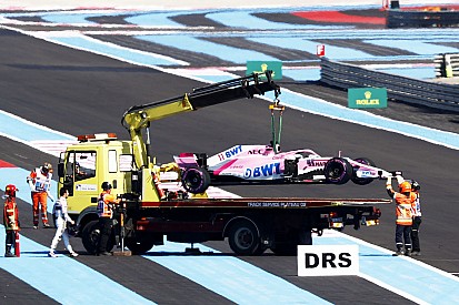Force India escapa con una fuerte multa del problema de Pérez con la rueda