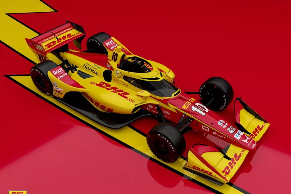 Alex Palou, Chip Ganassi Racing livery for Laguna Seca