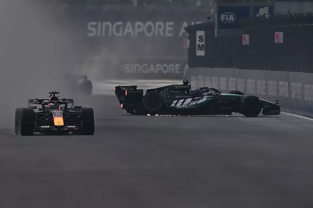 F1シンガポールGPスプリント速報｜レース直前豪雨襲来で来混乱