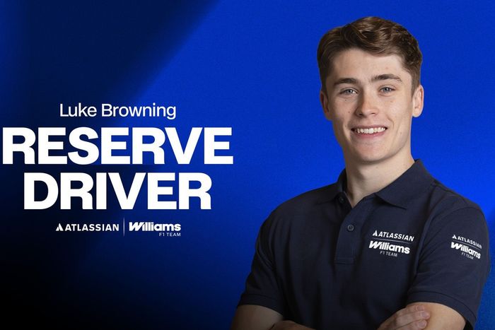 F1 | Luke Browning riserva Williams per la stagione 2026