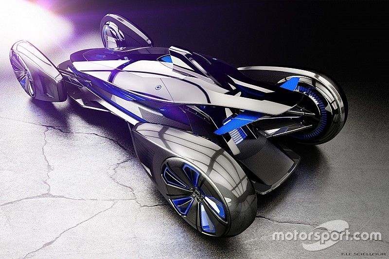 E-Lecktron Formula E Concept Racing Car