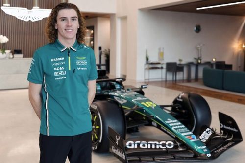 Qui&eacute;n es Cian Shields, el piloto 'cero puntos' que usa el Aston de Alonso