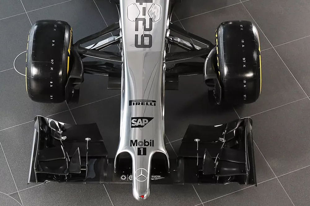 The McLaren Mercedes MP4-29