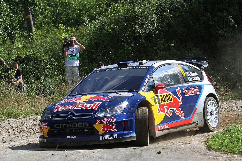 Auto Citroën C4 WRC de Kimi Raikkonen y Kaj Lindstrom Citroën Junior Team