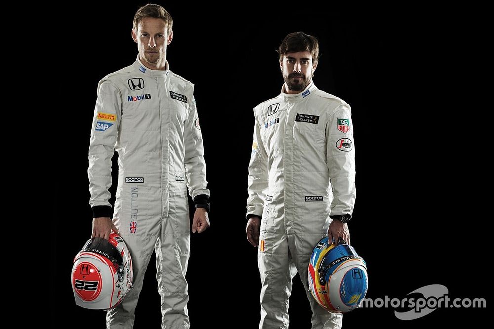 Jenson Button y Fernando Alonso, McLaren Honda