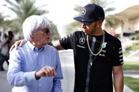 Bernie Ecclestone: Lewis Hamilton tuvo "suerte" con sus títulos mundiales