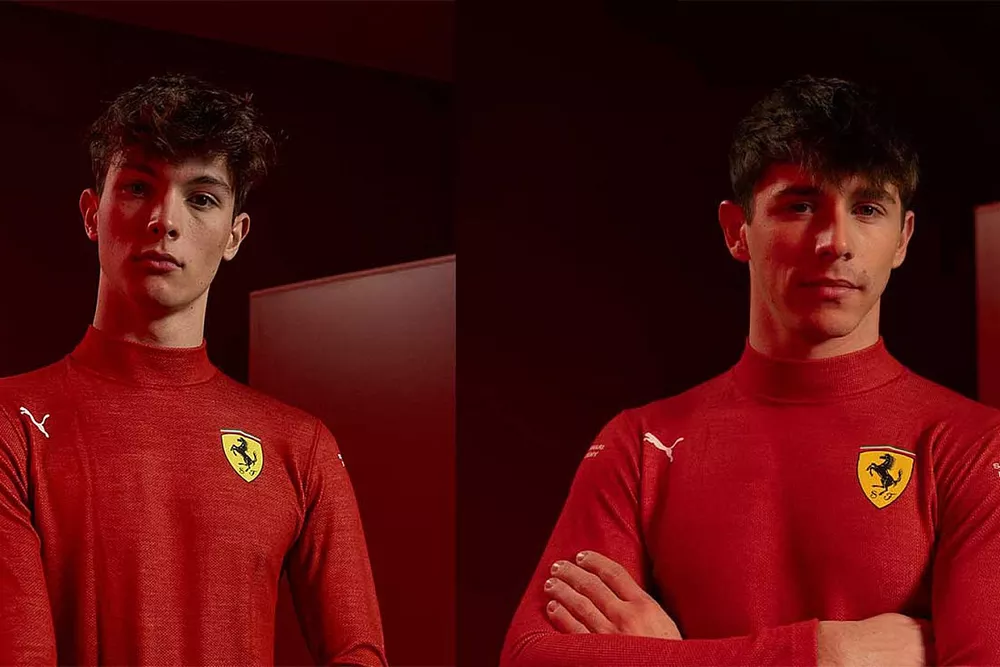 Arthur Leclerc, Ollie Bearman, Ferrari


