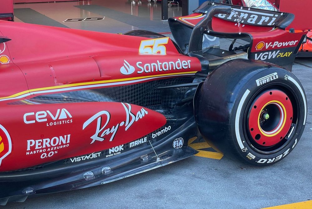 Ferrari SF-24 technical detail