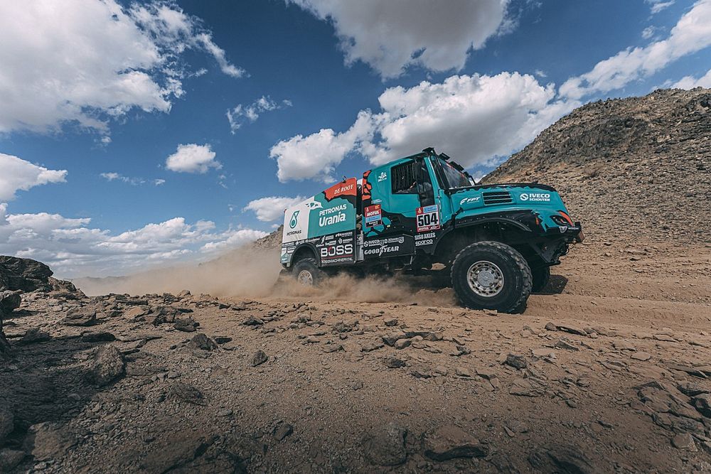 #504 Petronas Team De Rooy Iveco: Janus Van Kasteren, Marcel Snijders, Rodewald Darek