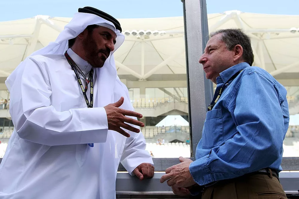 Mohammed Bin Sulayem, FIA-president Jean Todt