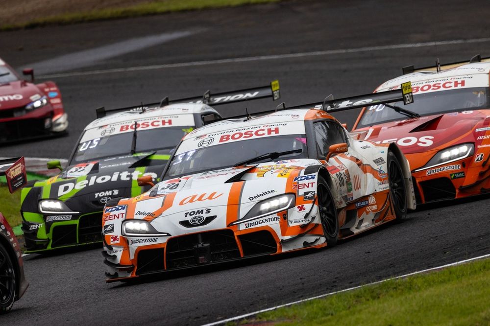 ウエイト82kgながら、一時はトップに……王者au TOM'S、僚機Deloitteと