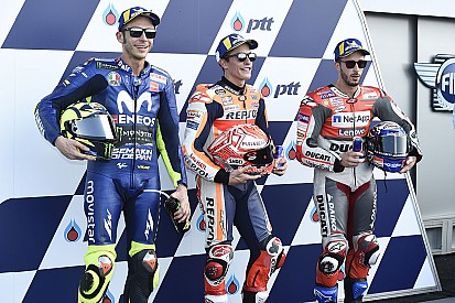 La parrilla de salida del Gran Premio de Tailandia de MotoGP