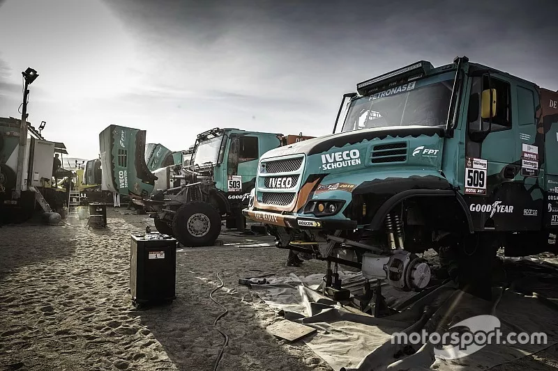 #509 Team De Rooy Iveco: Ton van Genugten, Bernard Der Kinderen, Peter Willemsen