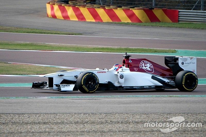 Test de Tatiana Calder&oacute;n, Sauber F1