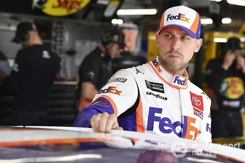 Denny Hamlin, Joe Gibbs Racing, Toyota Camry FedEx Express