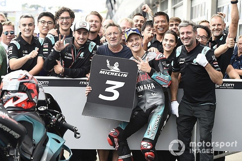 Third place Fabio Quartararo, Petronas Yamaha SRT