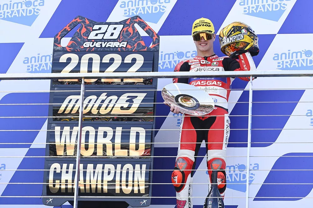 Moto3 World Champion Izan Guevara, GasGas Aspar Team