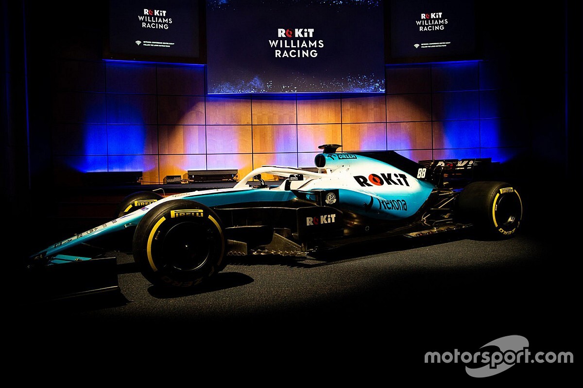 Williams a hésité à choisir une livrée traditionnelle