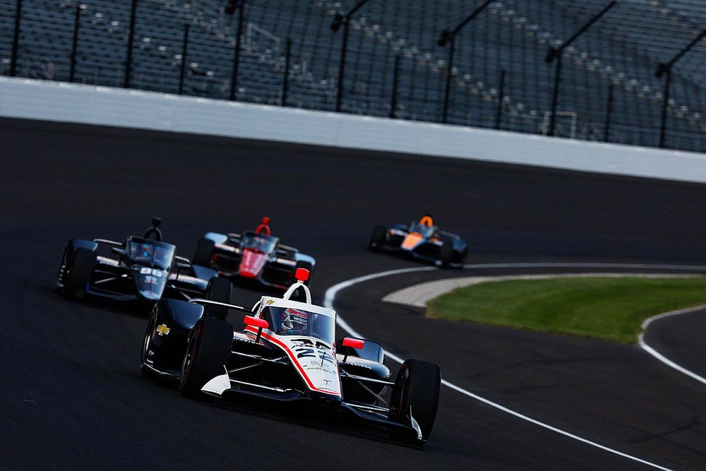 Will Power participando dos testes híbridos das 500 milhas de Indianápolis