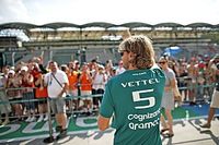 Właściwy ruch Vettela