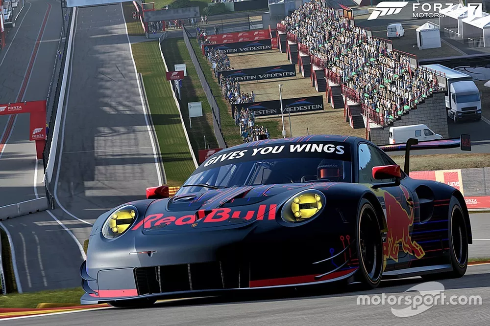 Red Bull esports car