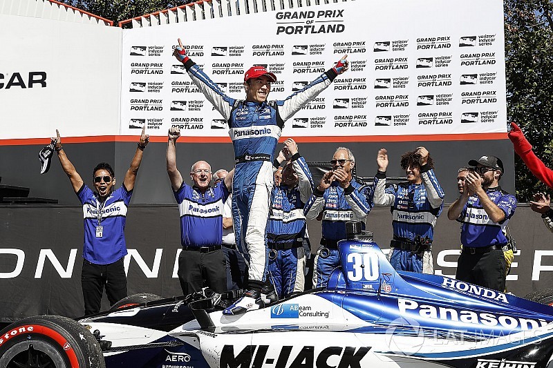 Portland IndyCar: Sato wins wild race, Dixon boosts points lead