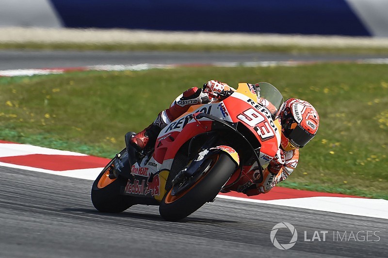 FP2 MotoGP Austria: Trek basah, Marquez paling kencang