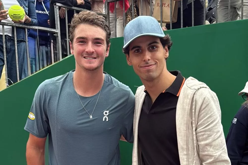 Gabriel Bortoleto e Jo&atilde;o Fonseca 