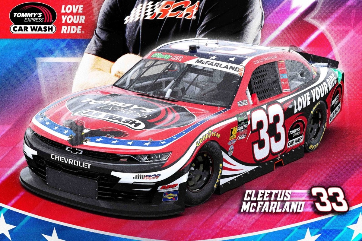 Cleetus McFarland paint scheme revealed for NASCAR O'Reilly debut with RCR