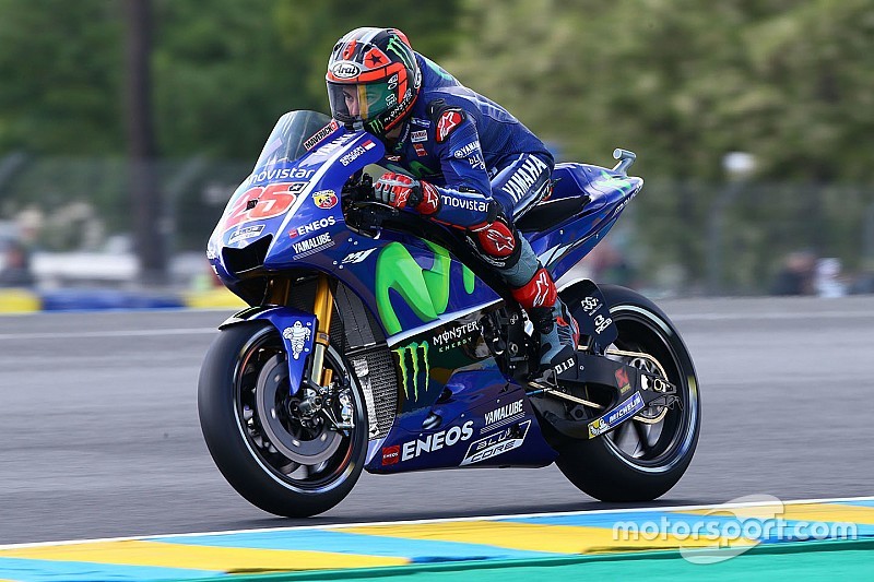 MotoGP Perancis: Vinales rebut pole, Yamaha kuasai baris depan