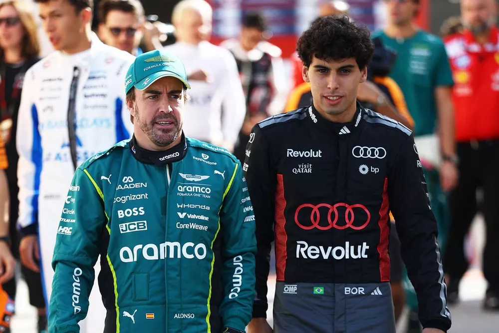 Bortoleto: Alonso is exactly the same behind the scenes as he appears in the media