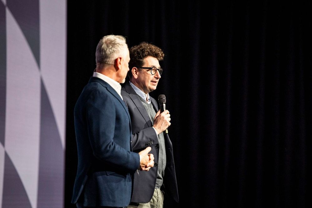 Jonathan Wheatley, Audi Team Principal e Mattia Binotto, Head of Audi F1 Project 