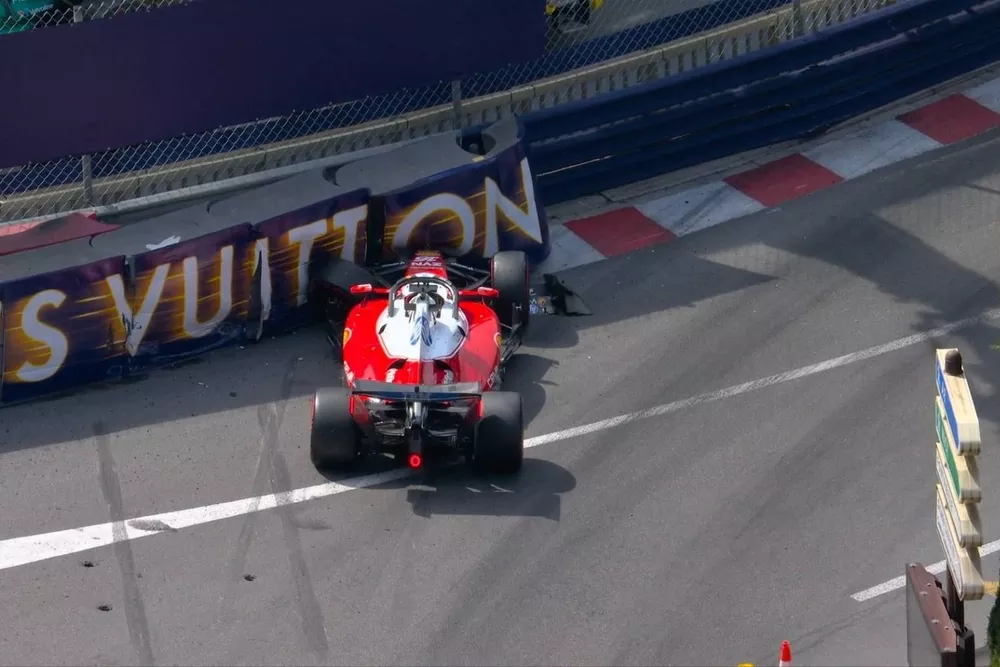 Leclerc ongeluk Monaco 2026
