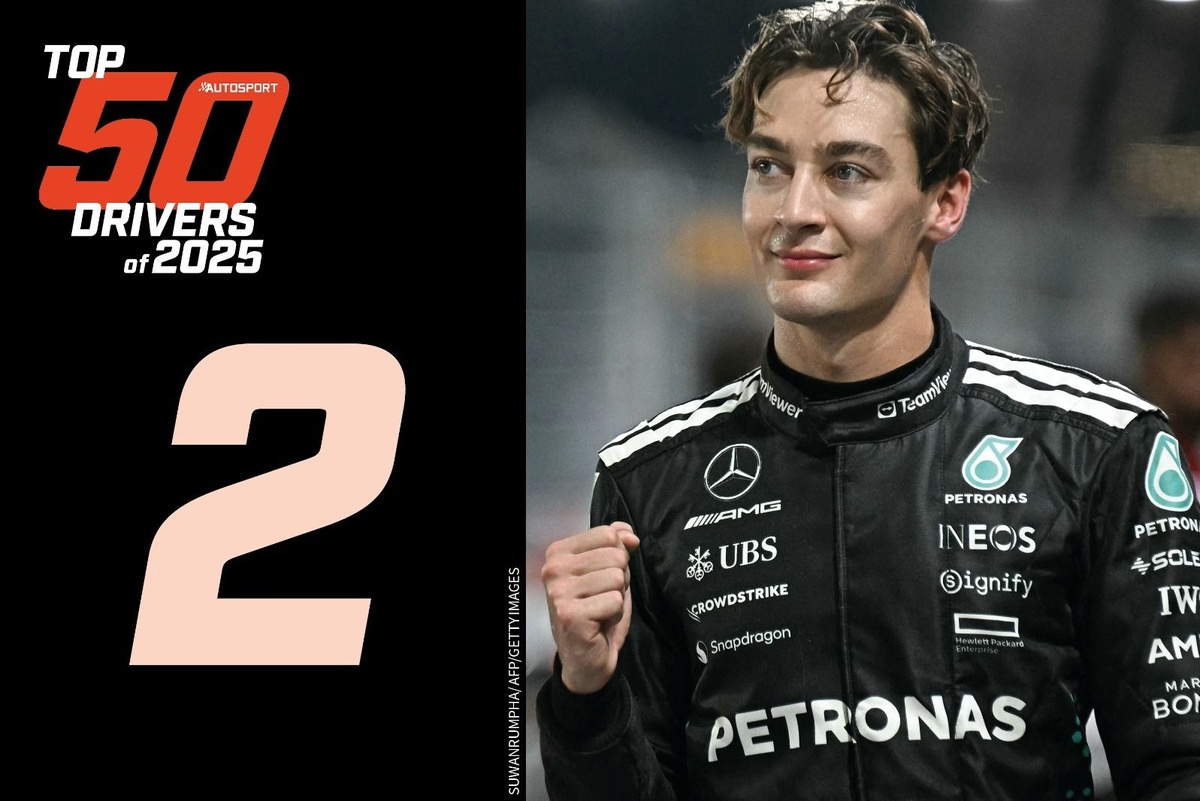 Autosport Top 50 of 2025: #2 George Russell