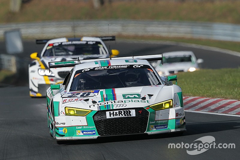 Im Regen: Land-Audi mit De Phillippi/Mies auf der Pole-Position