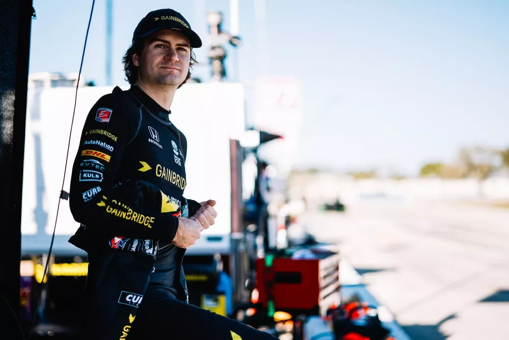 Colton Herta, Andretti Global with Curb-Agajanian Honda