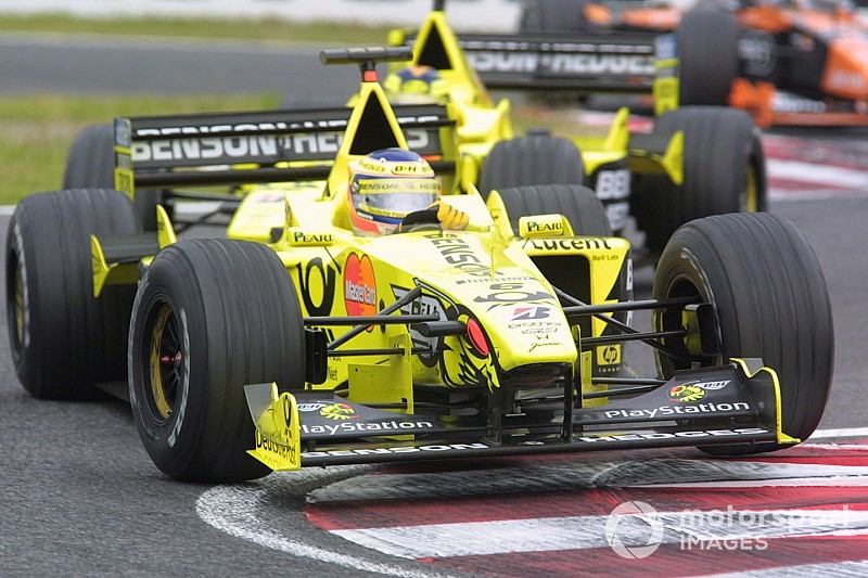 A Jordan F1-es istálló 10. versenygépe: EJ10
