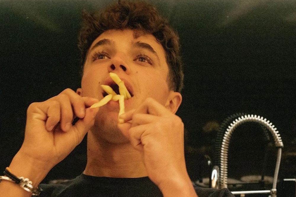 Cuenta de Instagram de Lando Norris