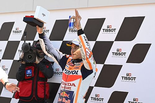 M&aacute;rquez, tras la pole en Portimao: "No s&eacute; c&oacute;mo lo hice"