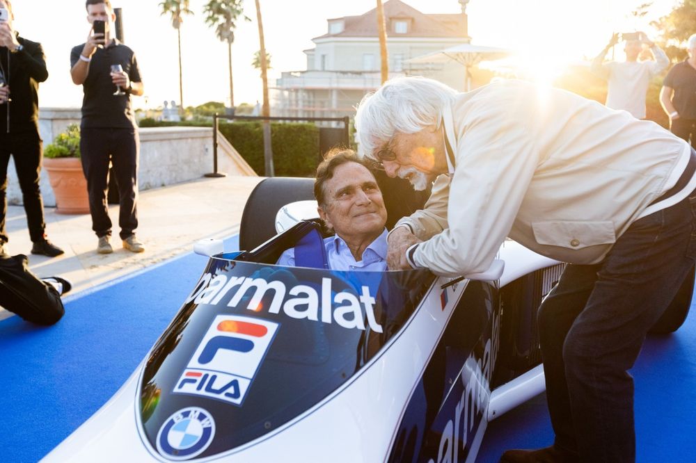 Nelson Piquet e Bernie Ecclestone