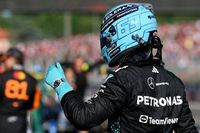 Russell y la apuesta por los medios "Comprometidos la carrera, pero vali&oacute; la pena"