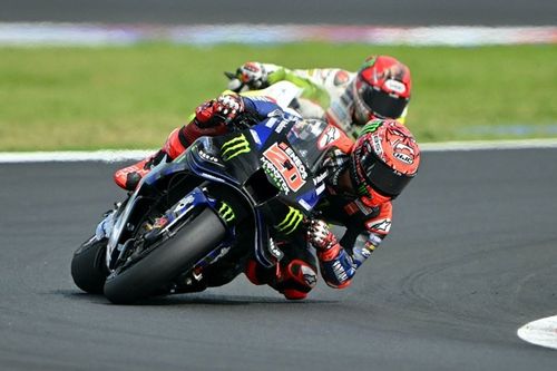 Quartararo essoré par sa machine et peu excité par le V4