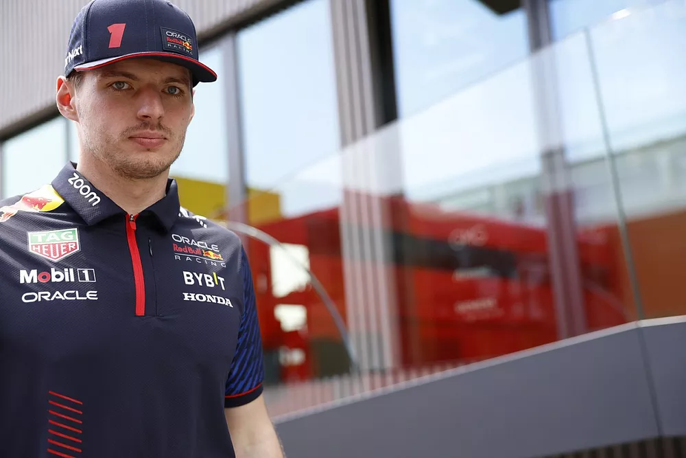 Max Verstappen, Red Bull Racing in the paddock