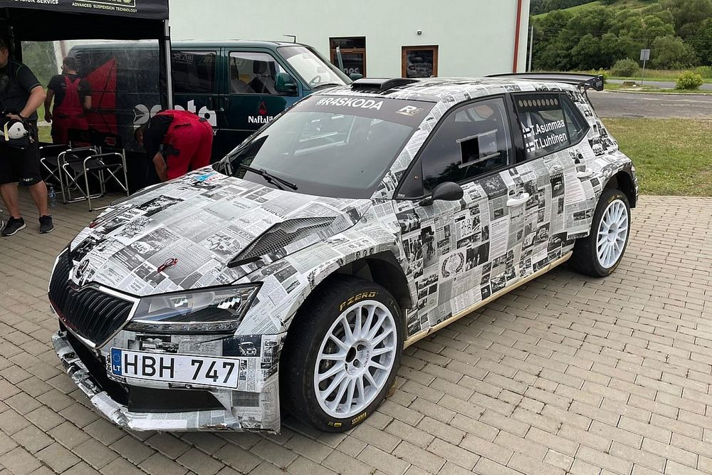 Teemu Asunmaa, Topi Luhtinen, Skoda Fabia Rally2-Kit