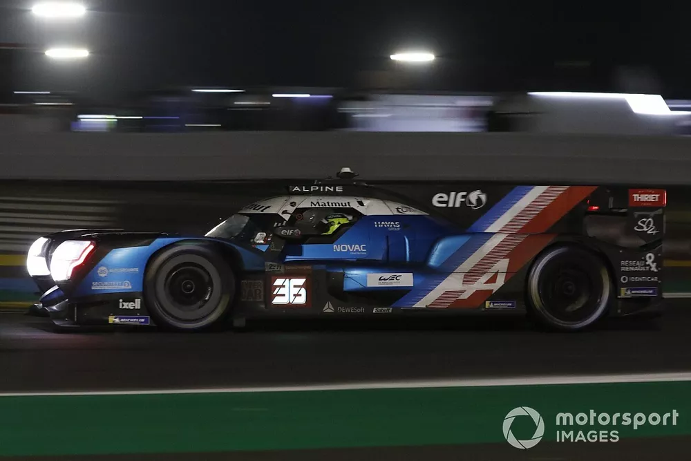 #36 Alpine Elf Matmut Alpine A480 - Gibson Hypercar di Andr&eacute; Negr&atilde;o, Nicolas Lapierre, Matthieu Vaxiviere