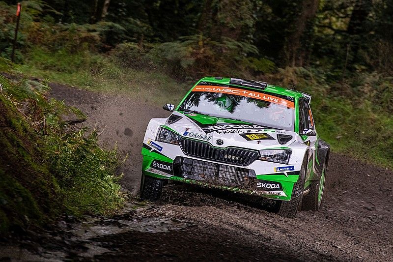 Kalle Rovanpera, Jonne Halttunen, Skoda Fabia R5
