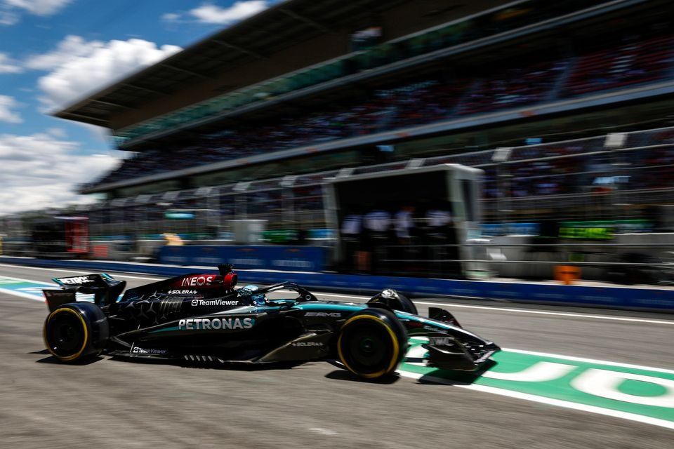 George Russell, Mercedes F1 W15