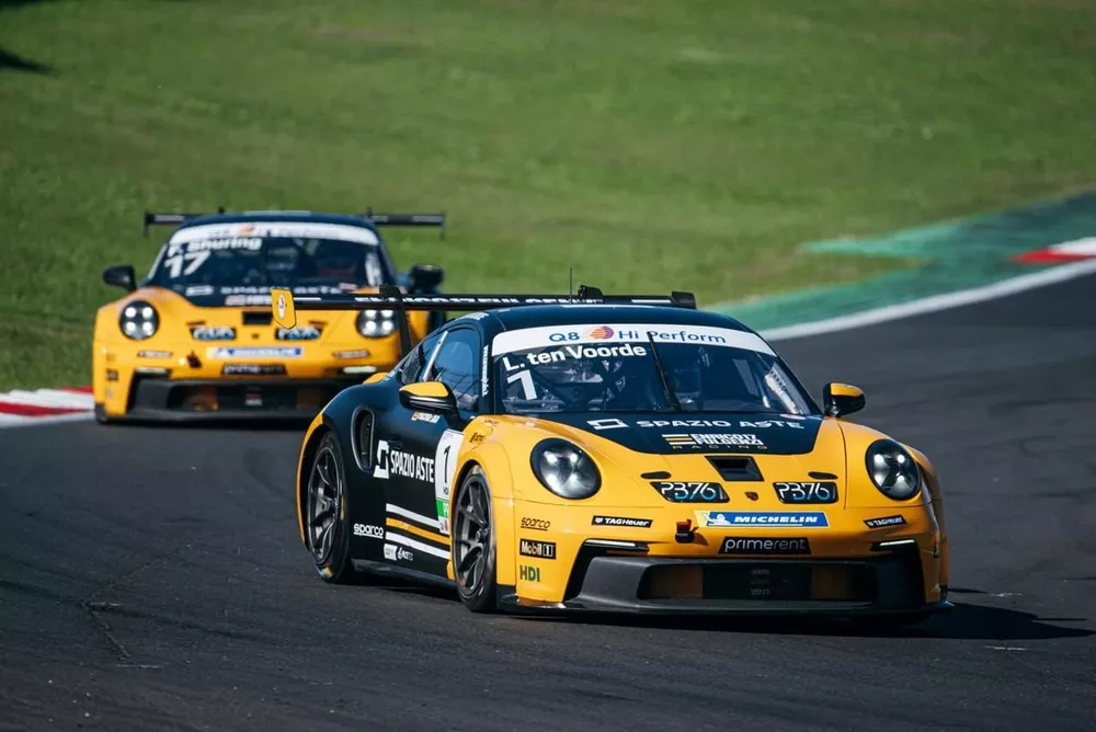 Prove libere della Porsche Carrera Cup Italia a Vallelunga