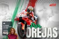 Podcast MotoGP 'Por Orejas': ¿Por qué Bagnaia recrimina a Márquez buscar rueda?